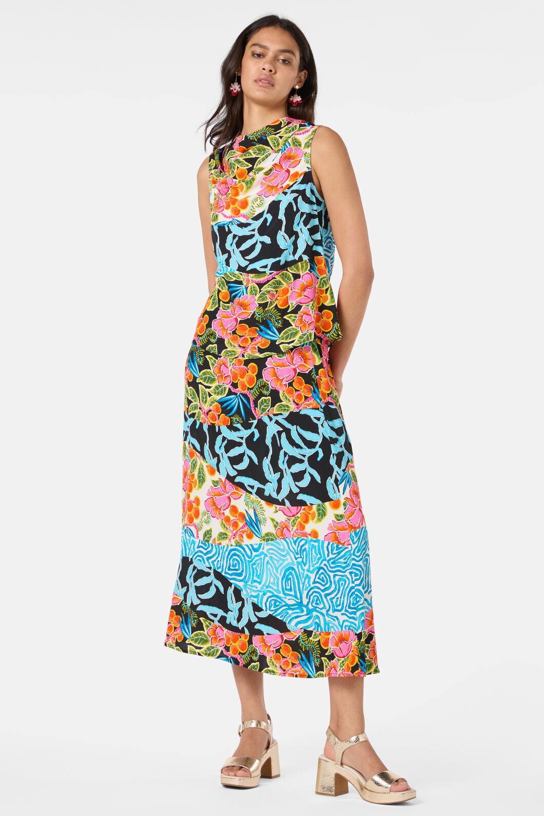 Gorman NZ - Plum Harvest Patchwork Top - print