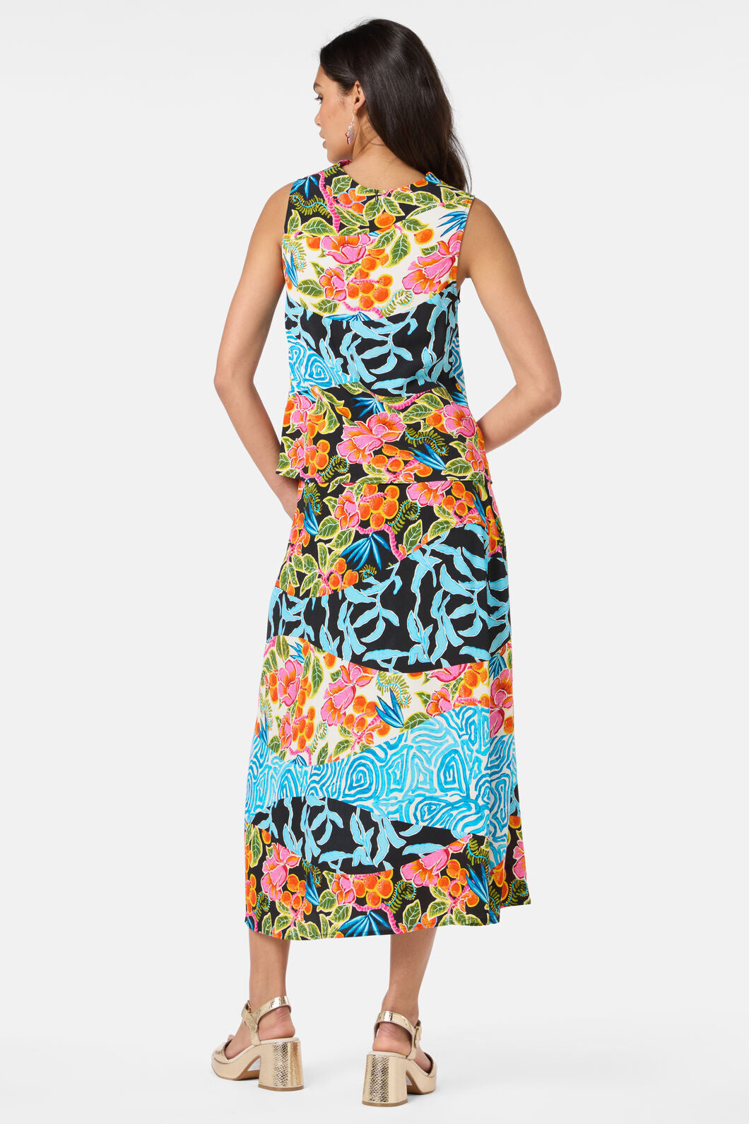 Gorman NZ - Plum Harvest Patchwork Top - print