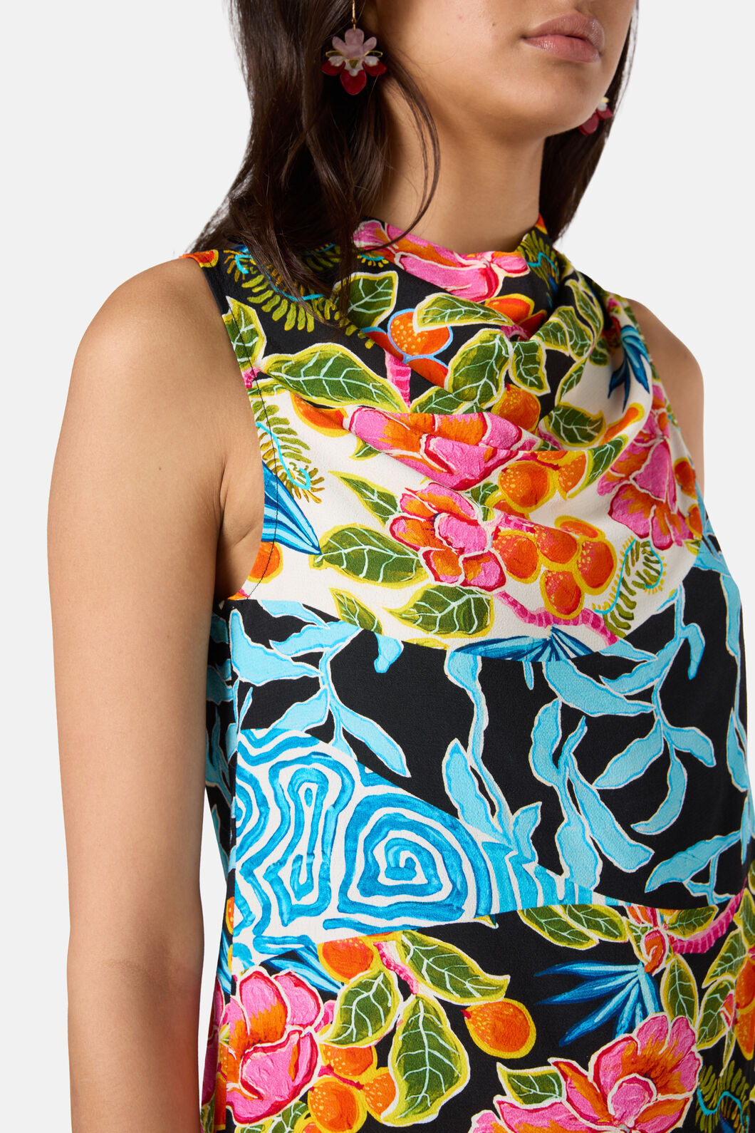 Gorman NZ - Plum Harvest Patchwork Top - print