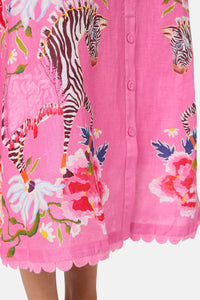 Gorman NZ - Zebra Crossing Midi Skirt - print