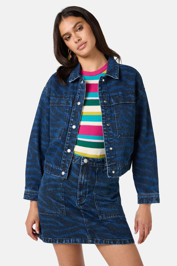 Gorman NZ - Racing Stripes Jacket - print