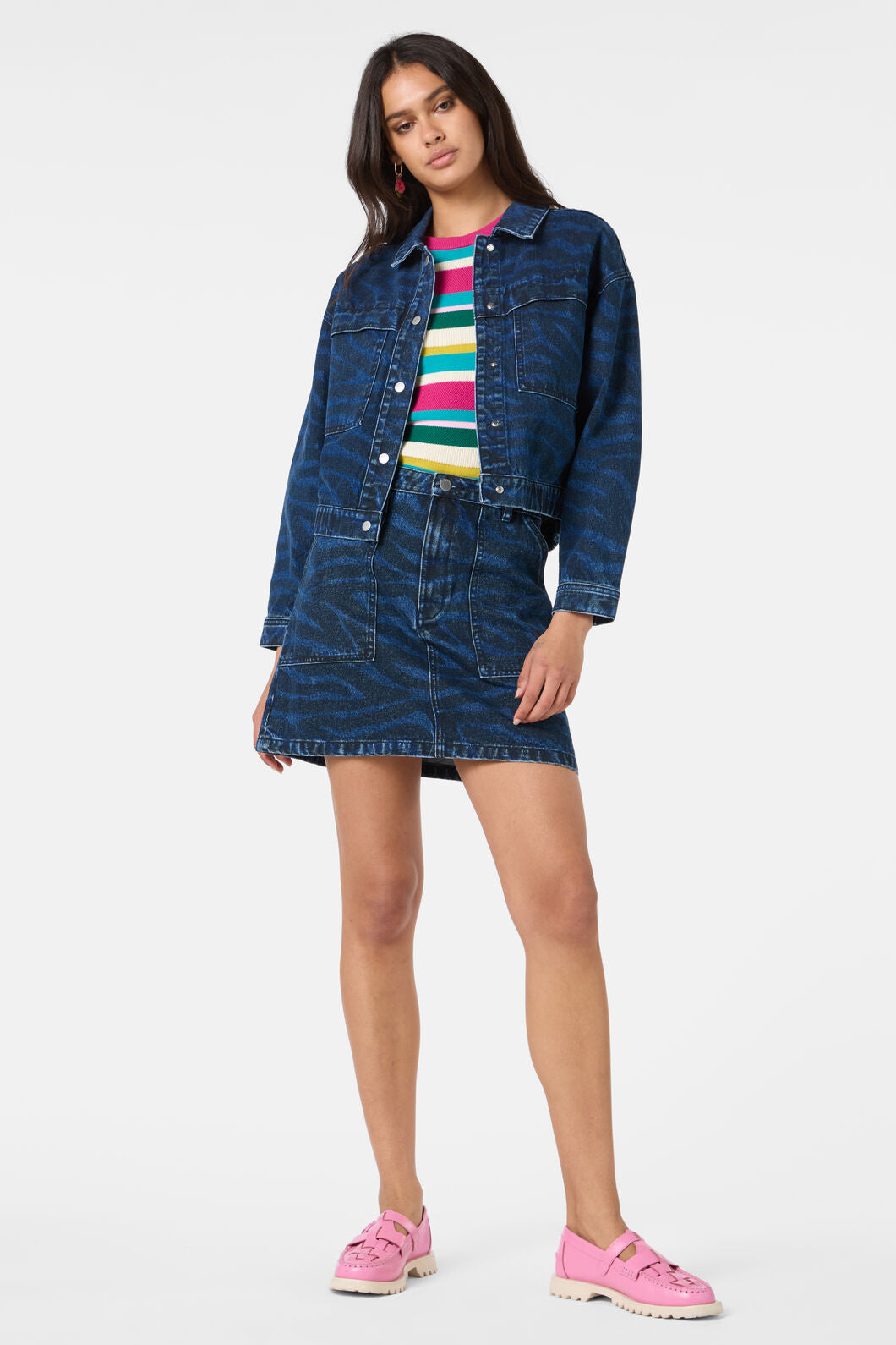 Gorman NZ - Racing Stripes Jacket - print