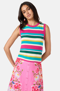 Gorman NZ - Morgan Knit Stripe Tank - stripe