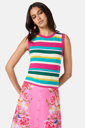 Gorman NZ - Morgan Knit Stripe Tank - stripe