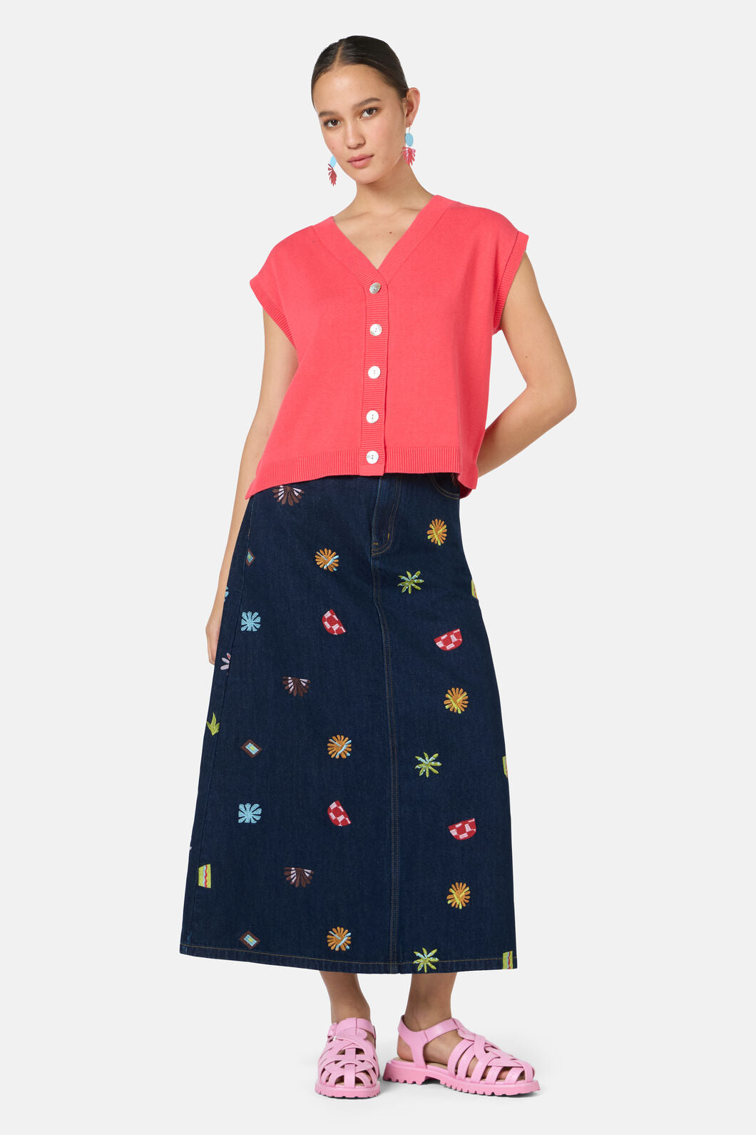 Gorman NZ - Sabal Knit Top - red