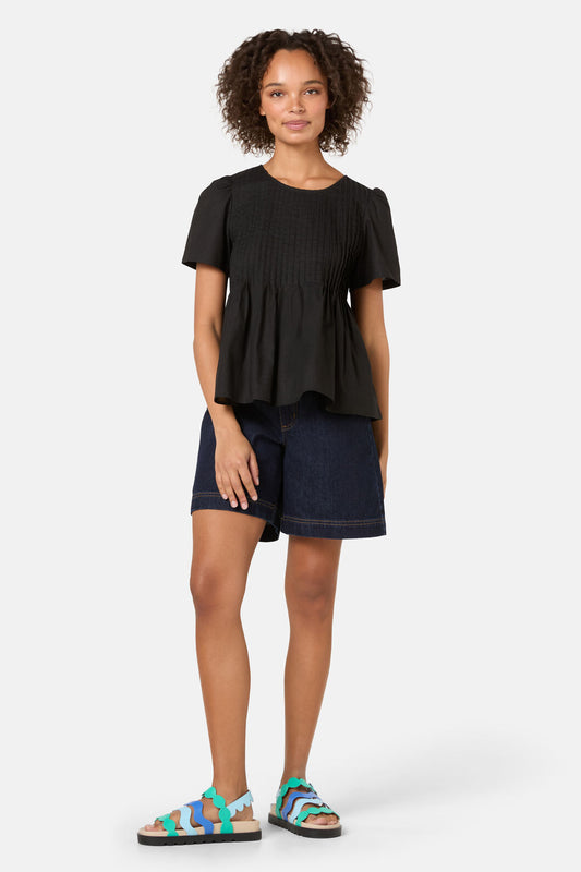 Gorman NZ - Gabrielle Cotton Top - black