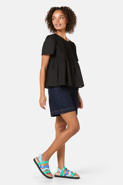 Gorman NZ - Gabrielle Cotton Top - black