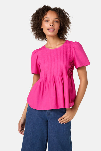 Gorman NZ - Gabrielle Cotton Top - pink