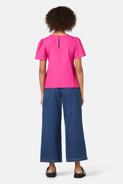 Gorman NZ - Gabrielle Cotton Top - pink