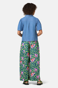 Gorman NZ - Chantelle Chambray Shirt - mid-blue