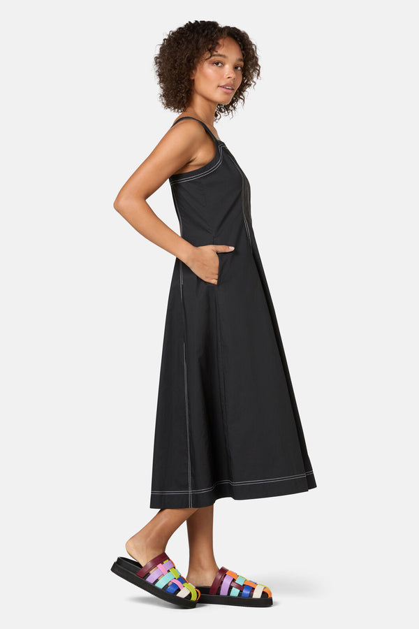 Gorman NZ - Isabella Apron Dress - black