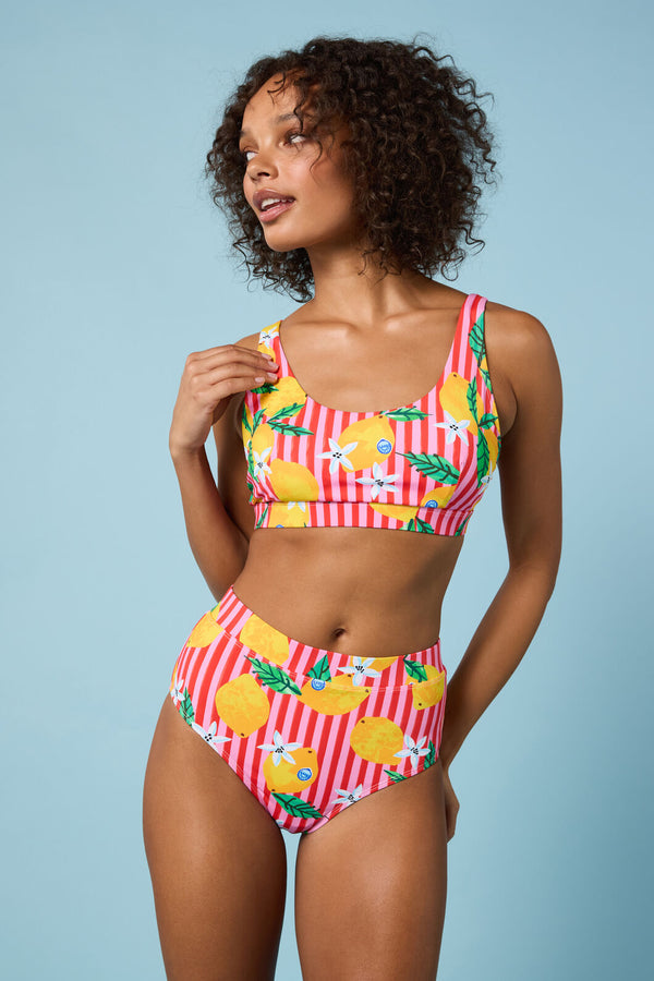 Gorman NZ - Lemonade Print Bikini Bottom - print