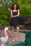Gorman NZ - Beaded Trim Party Dress - black