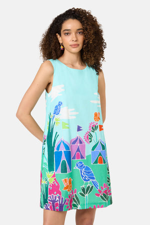 Gorman NZ - Caravan Holiday Shift Dress - print