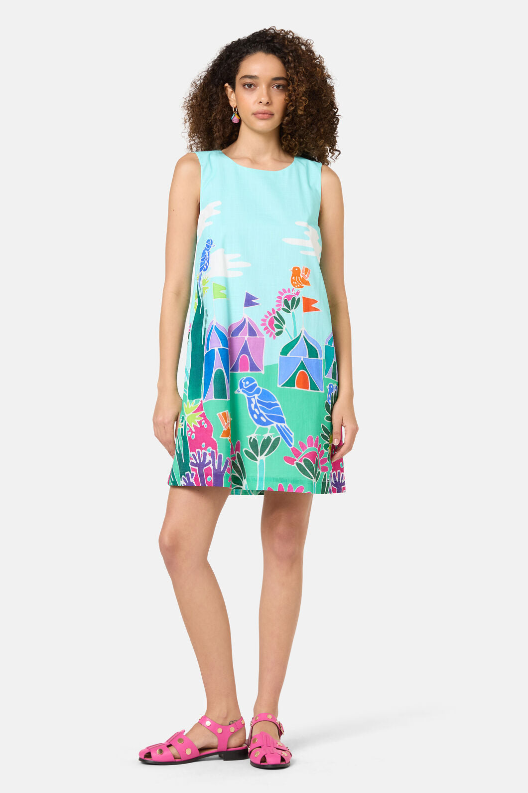 Gorman NZ - Caravan Holiday Shift Dress - print