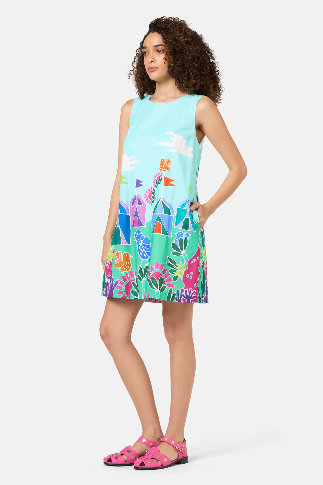 Gorman NZ - Caravan Holiday Shift Dress - print
