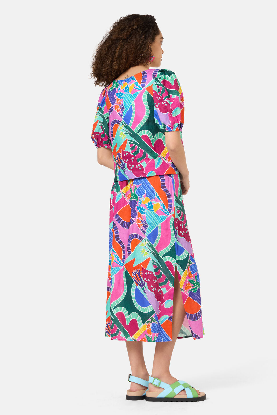 Gorman NZ - Caravan Holiday Linen Top - print