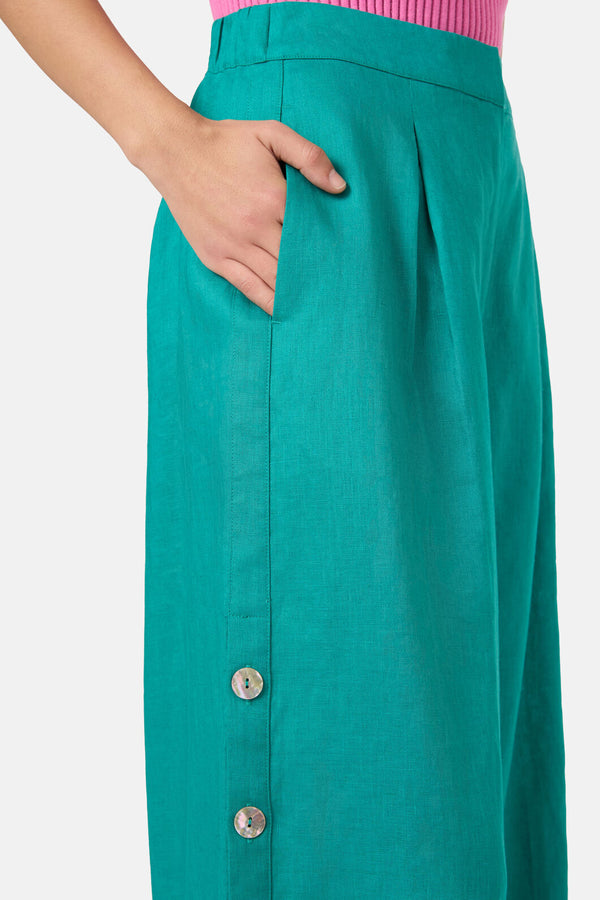 Gorman NZ - Jade Side Button Skort - green