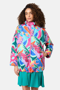 Gorman NZ - Caravan Printed Raincoat - print