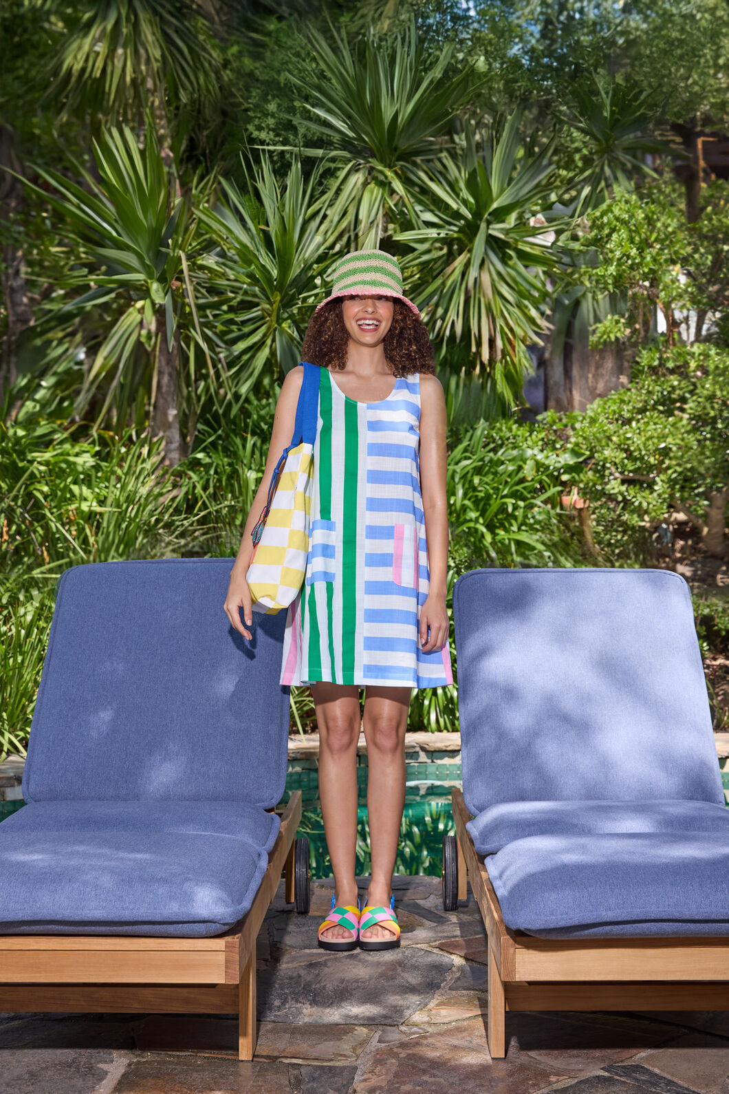 Gorman NZ - Beach Stripe Swing Dress - stripe