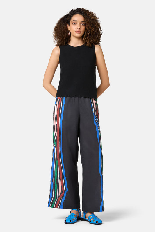 Gorman NZ - Hello There Knit Tank - black