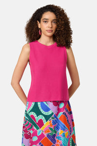 Gorman NZ - Hello There Knit Tank - pink