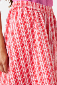 Gorman NZ - Highland Check Pant - red
