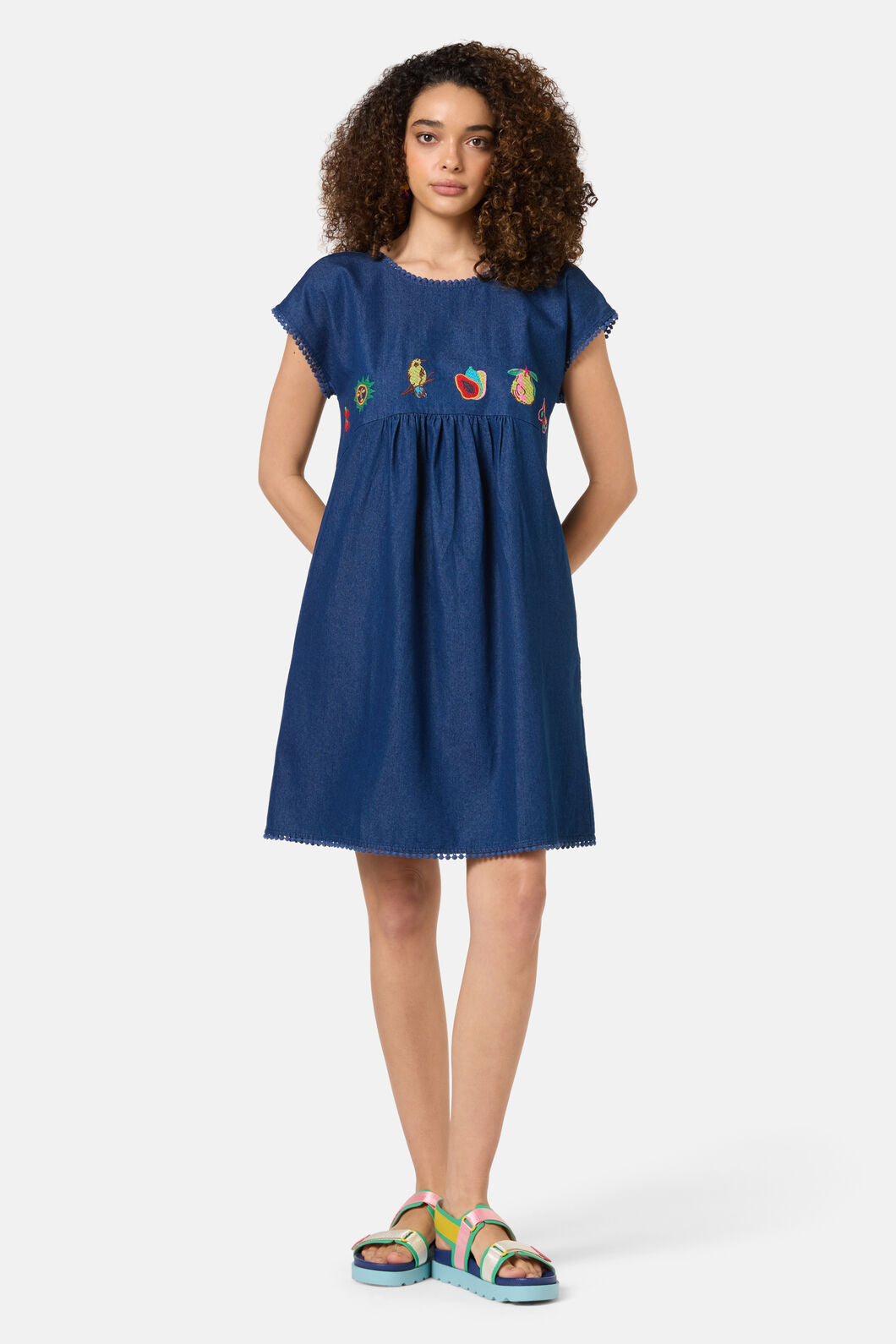 Gorman NZ - PostcardsChambrayBungalowDress - chambray