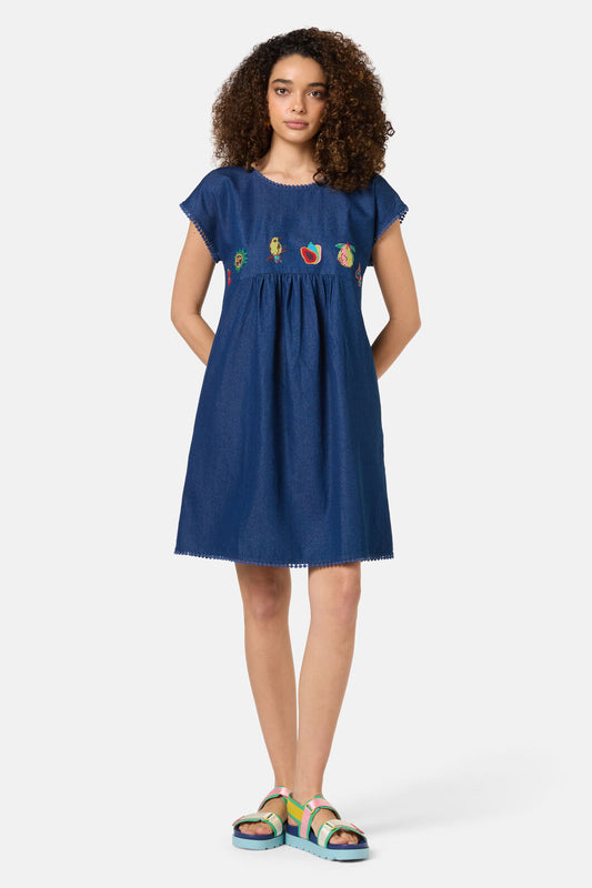 Gorman NZ - PostcardsChambrayBungalowDress - chambray