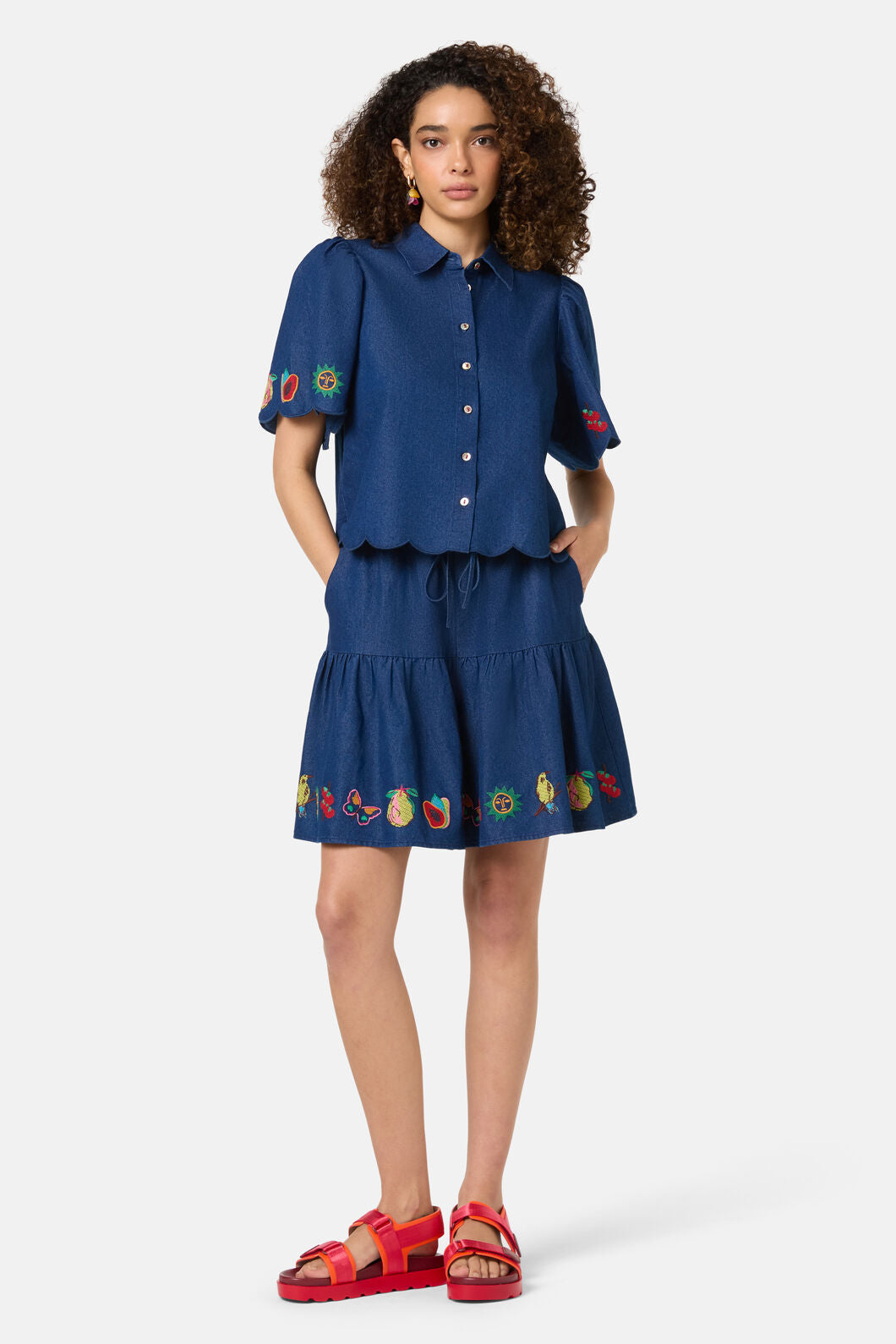 Gorman NZ - Postcards Chambray Shirt - chambray