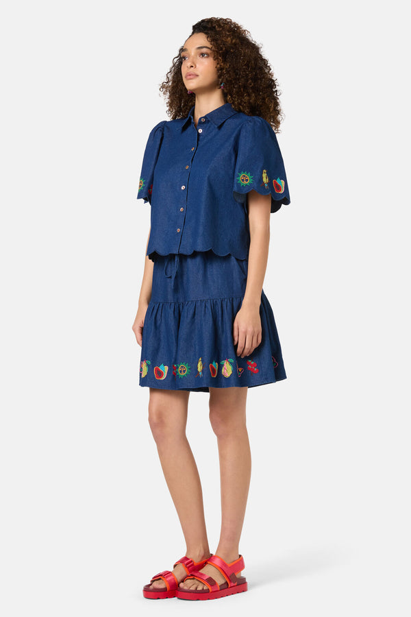 Gorman NZ - Postcards Chambray Shirt - chambray