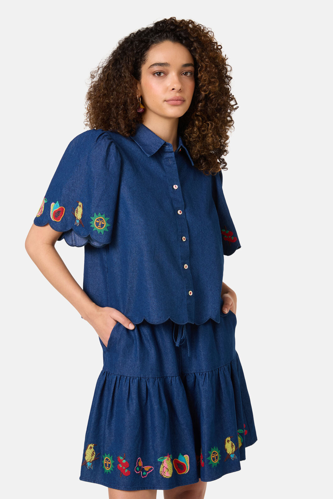 Gorman NZ - Postcards Chambray Shirt - chambray