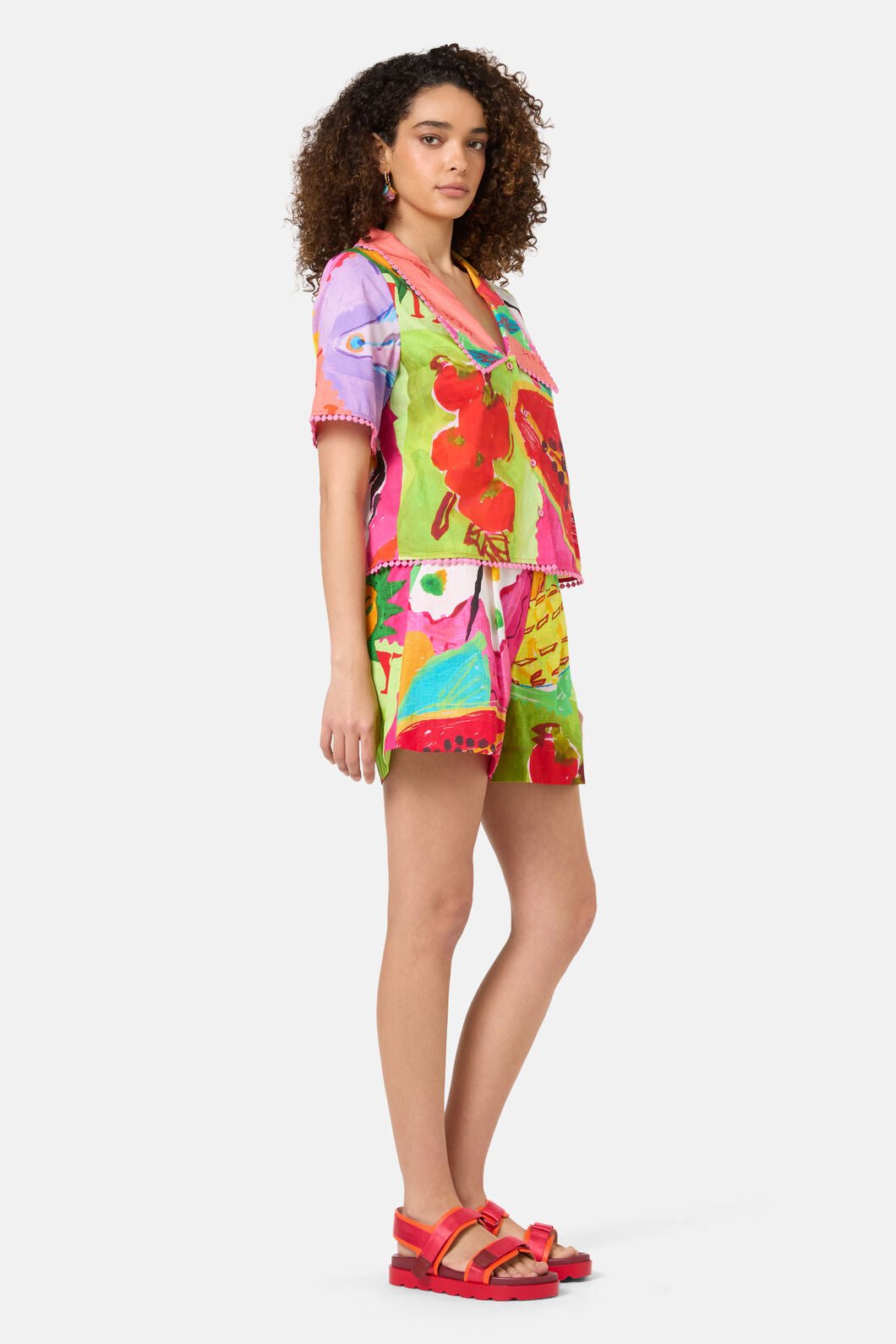 Gorman NZ - Pen Pals Printed Organic Shirt - print