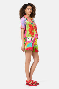 Gorman NZ - Pen Pals Printed Organic Shirt - print