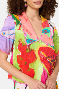 Gorman NZ - Pen Pals Printed Organic Shirt - print