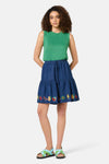 Gorman NZ - Postcards Chambray Skort - chambray
