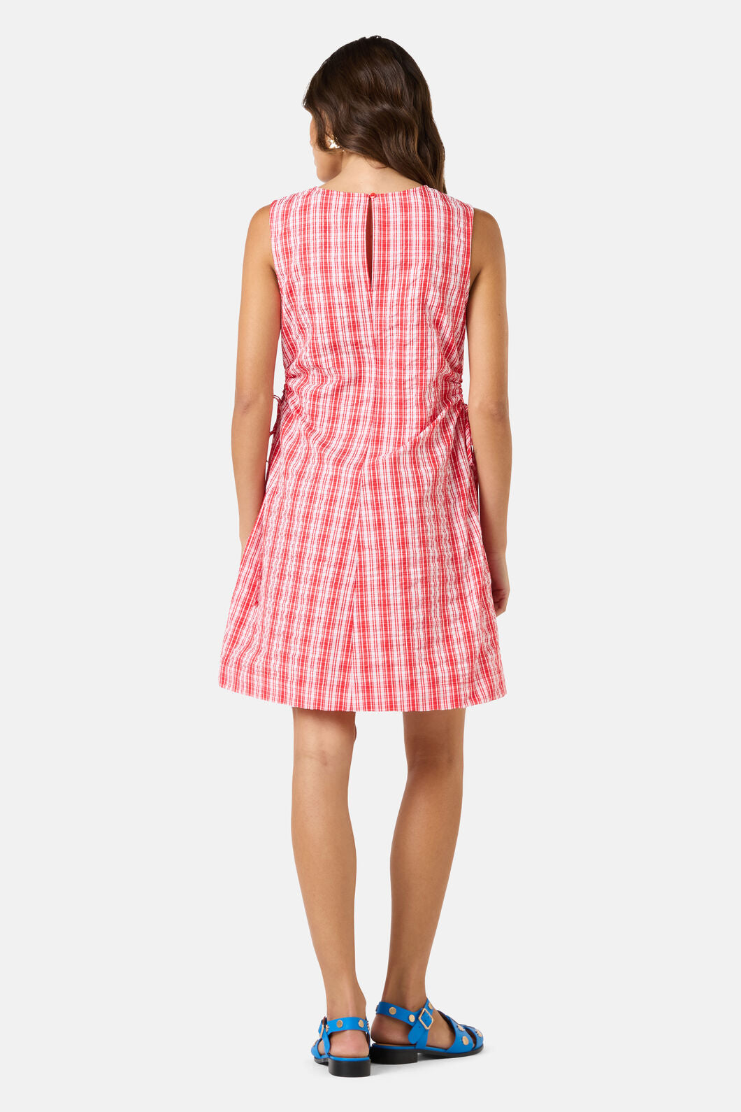 Gorman NZ - Highland Check Mini Dress - red