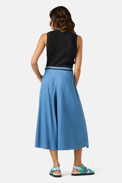 Gorman NZ - Summer Tomasa Skort - mid-blue