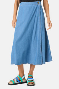 Gorman NZ - Summer Tomasa Skort - mid-blue