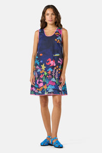 Gorman NZ - Fish Ahoy Print Holiday Dress - print