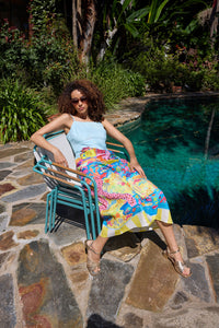 Gorman NZ - Fish Ahoy Print Linen Dress - print