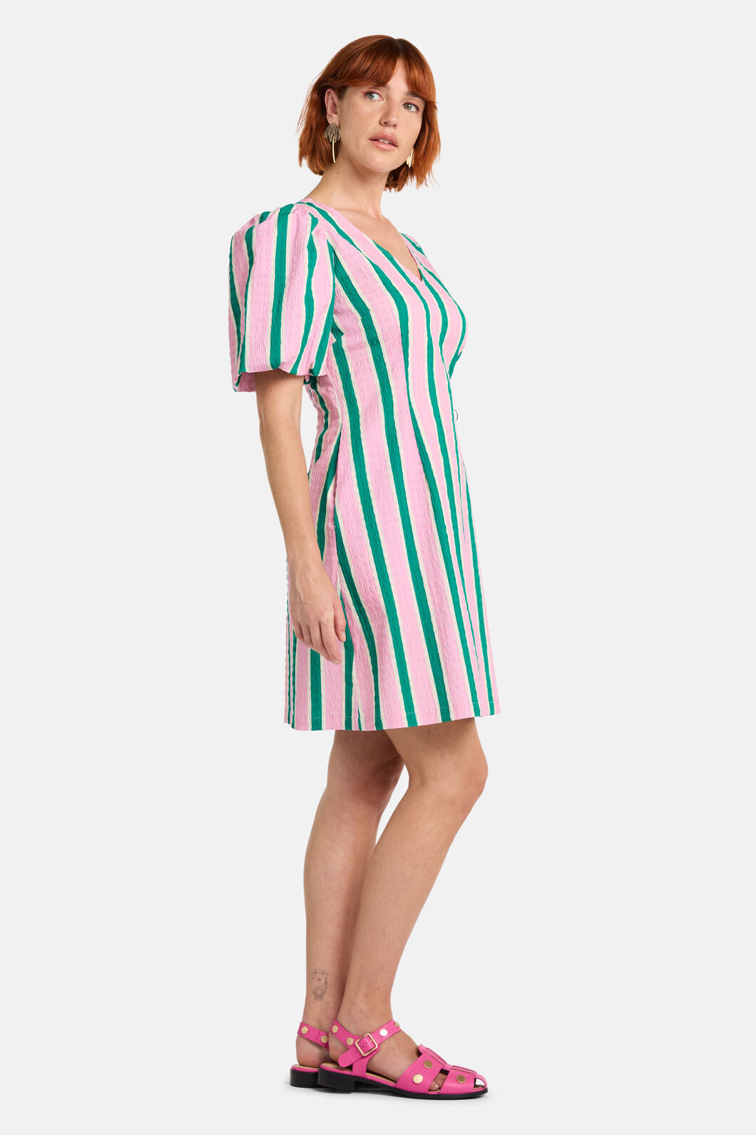 Gorman NZ - Pastel Picnic Stripe Dress - stripe