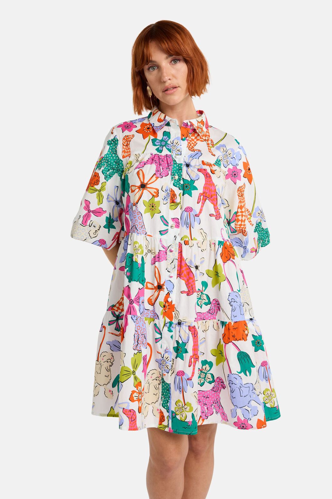 Gorman NZ - So Fetch Print Shirt Dress - print