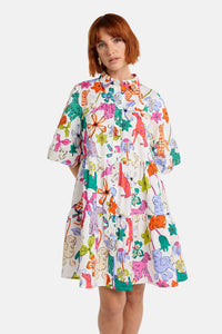 Gorman NZ - So Fetch Print Shirt Dress - print