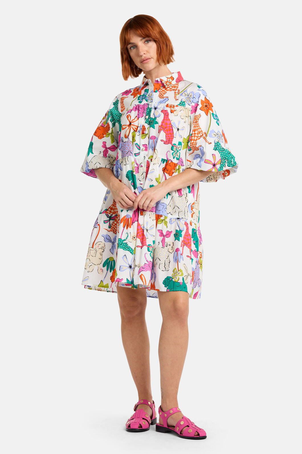 Gorman NZ - So Fetch Print Shirt Dress - print