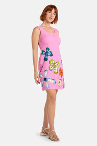 Gorman NZ - Smell The Flowers Shift Dress - pink
