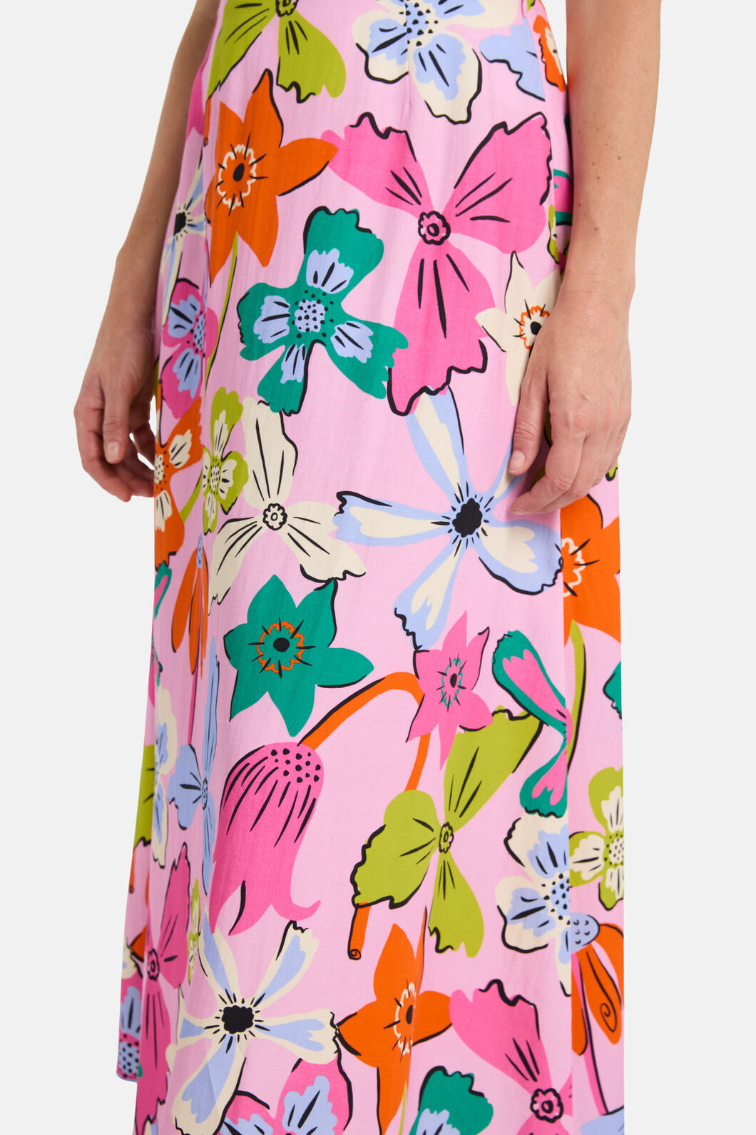 Gorman NZ - Smell The Flowers Midi Skirt - print