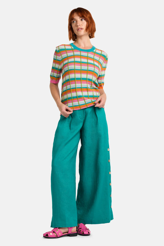 Gorman NZ - So Check Knit Top - check