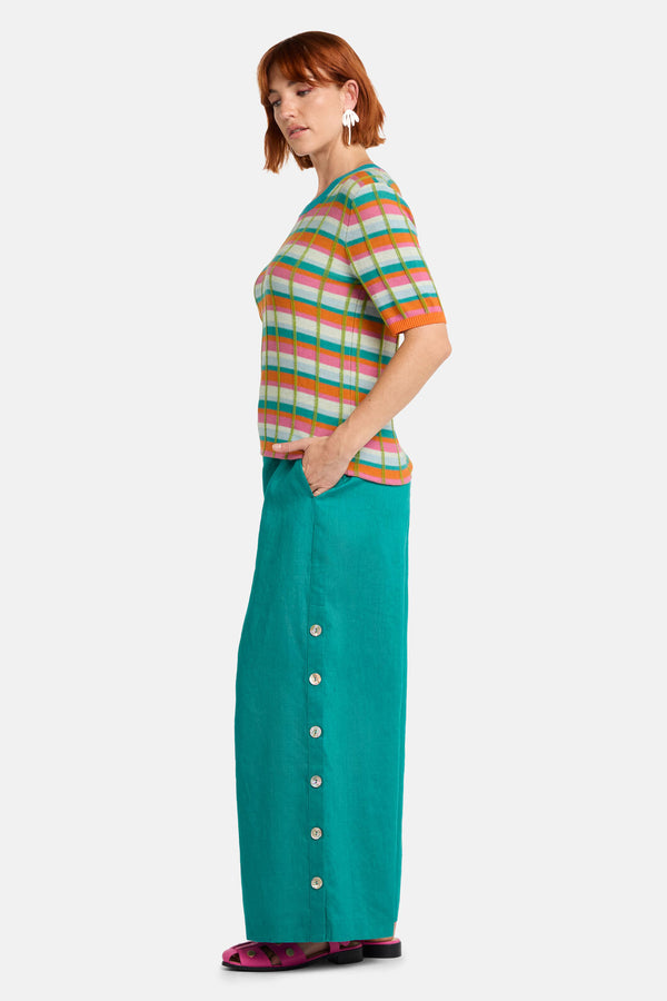 Gorman NZ - So Check Knit Top - check