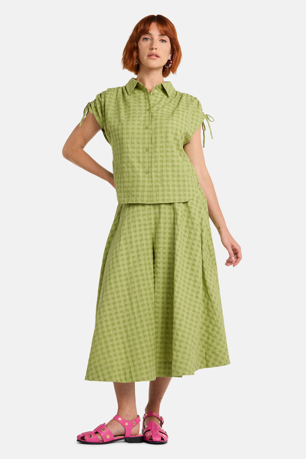 Gorman NZ - Ready Check Cotton Shirt - green